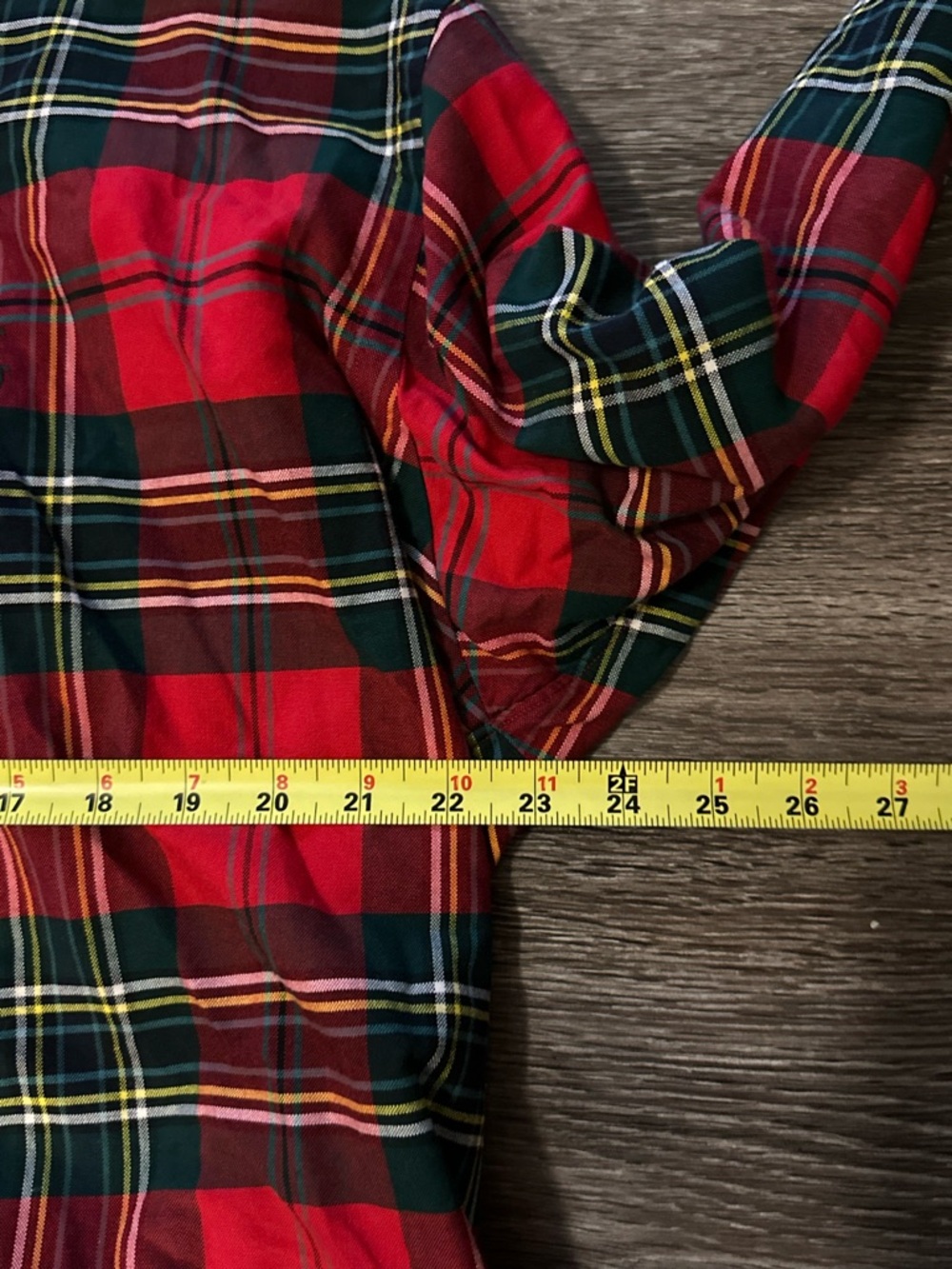 Polo Ralph Lauren Red Plaid Cotton Long Sleeve Button-Up Shirt L Men’s flannel - Picture 5 of 6